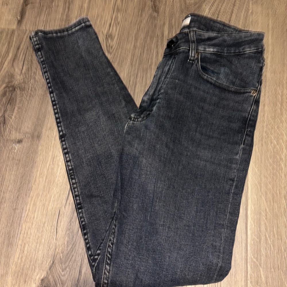 Zara Mens Dark Wash Denim Jeans